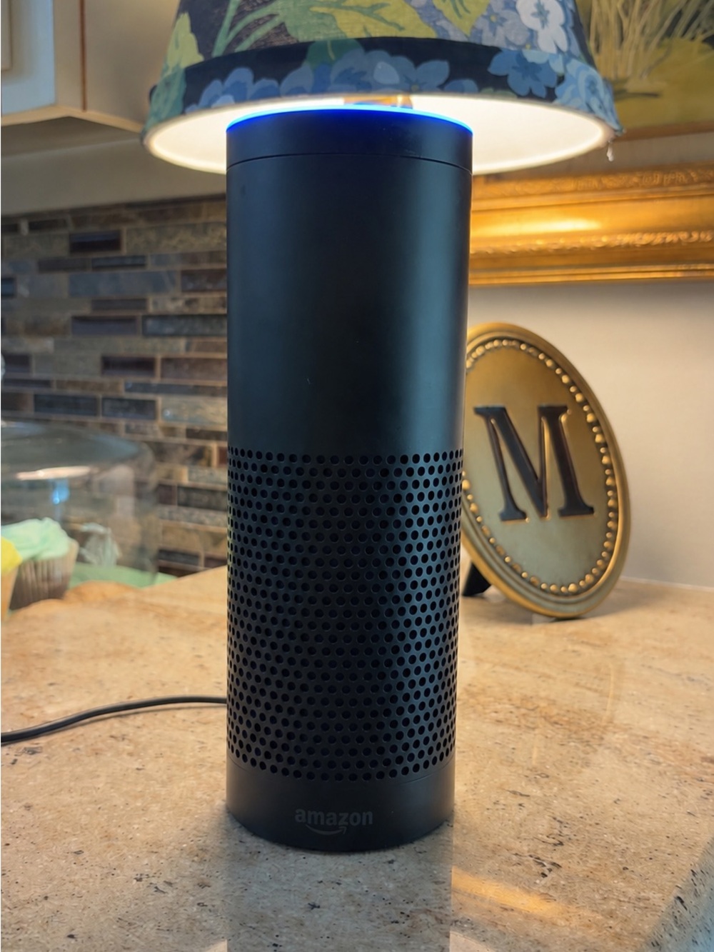 Amazon Echo Portable Smart Speaker in Black